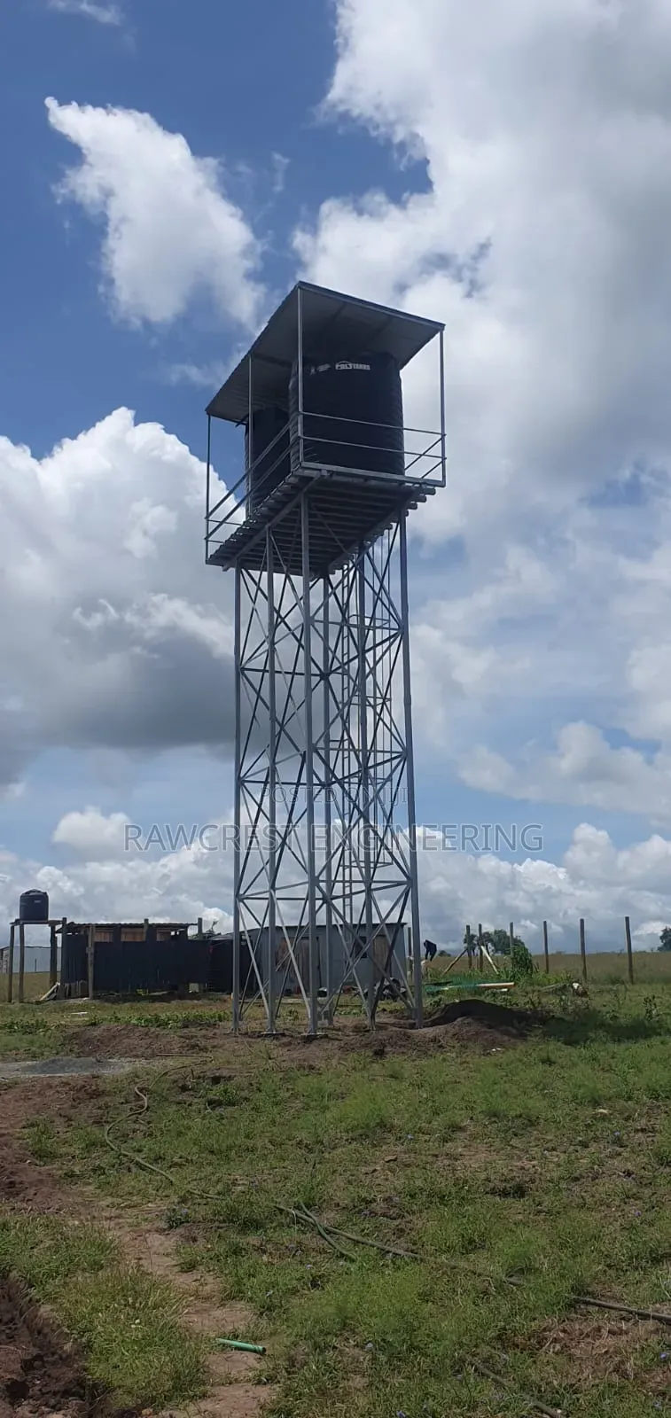 Mild Steel Water Tank Structure