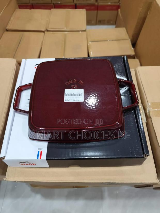 Staub Square Grill Pan Premium Quality - thumbnail 5
