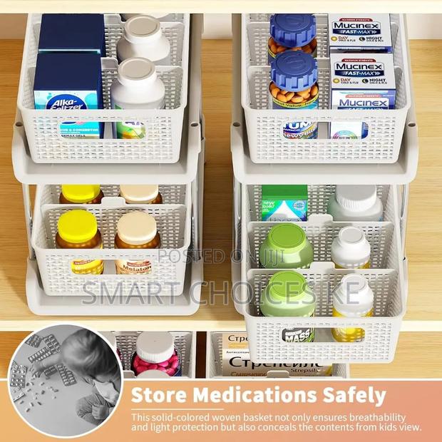 2 PCS Set Quality Multifunctional Pull Out Rack - thumbnail 3