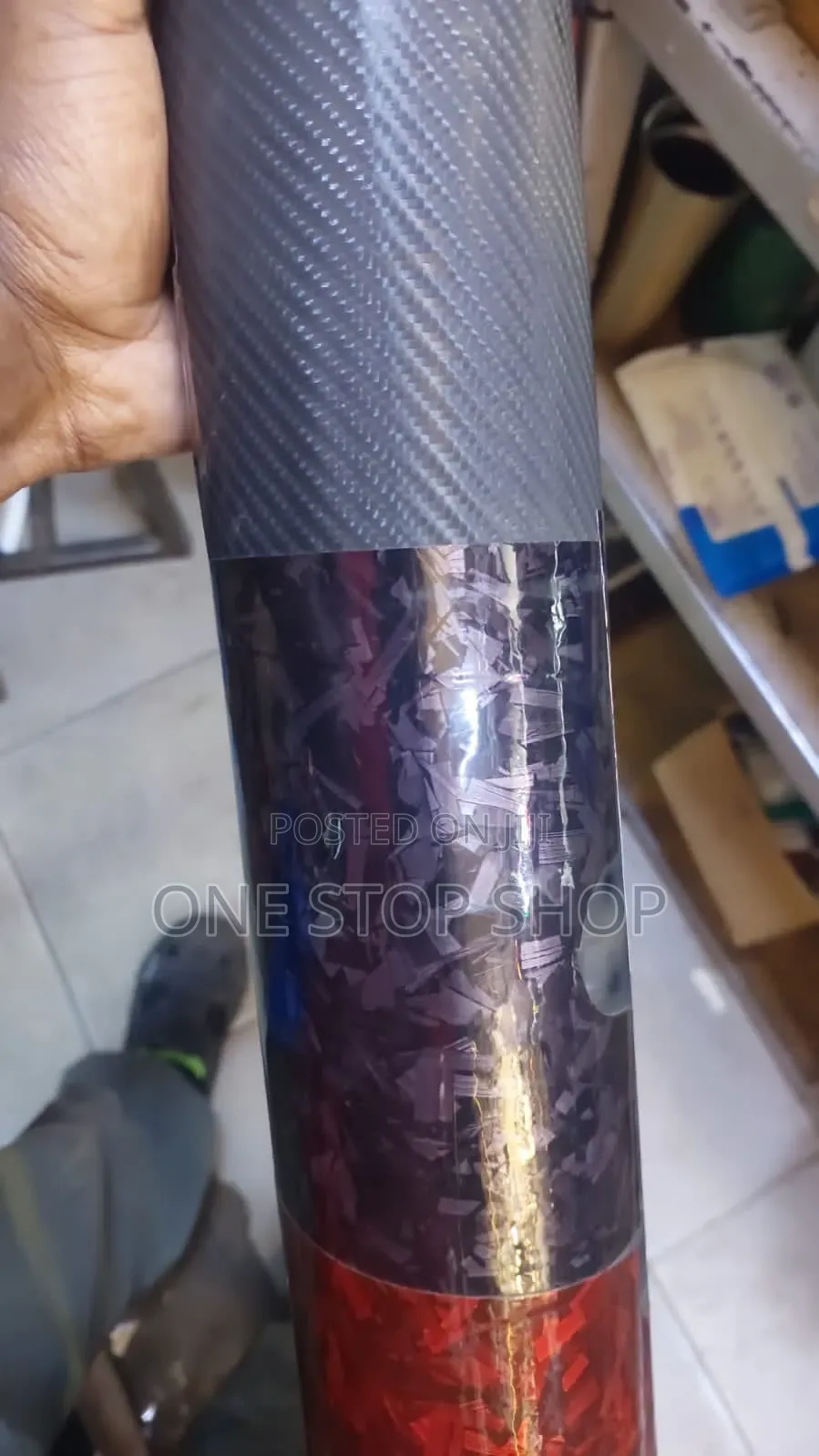 Different Designs 3d Carbon or Forged Vinyl Wraps