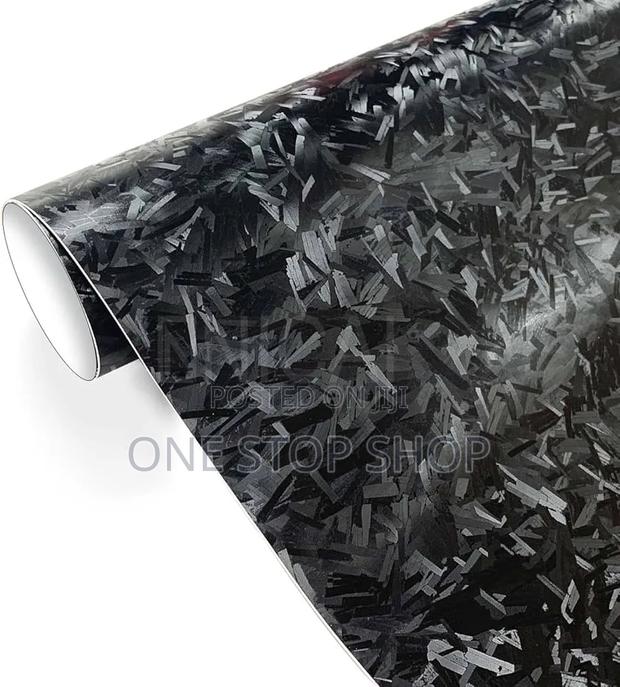 High Gloss Top Coat Layer Car Styling Forged Vinyl Wrap