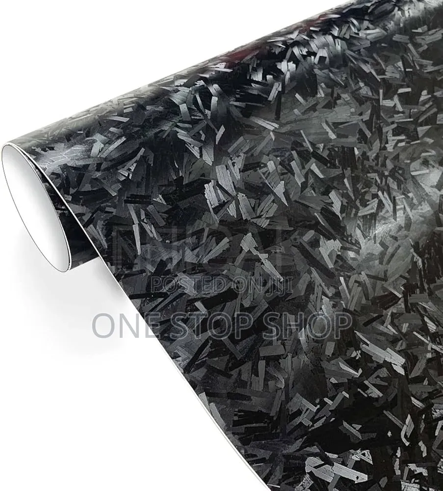 High Gloss Top Coat Layer Car Styling Forged Vinyl Wrap