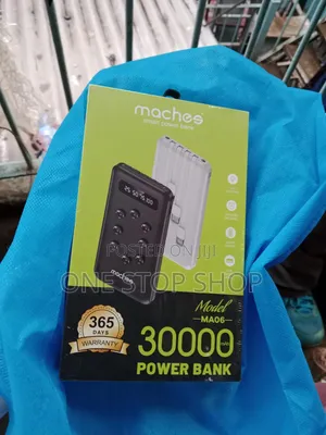 30000mah Power Bank With Built in Cables Type C,Usb,I Phone