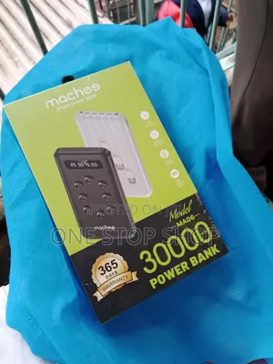 30000mah Power Bank With Smart Led Display Remaining Energy Level