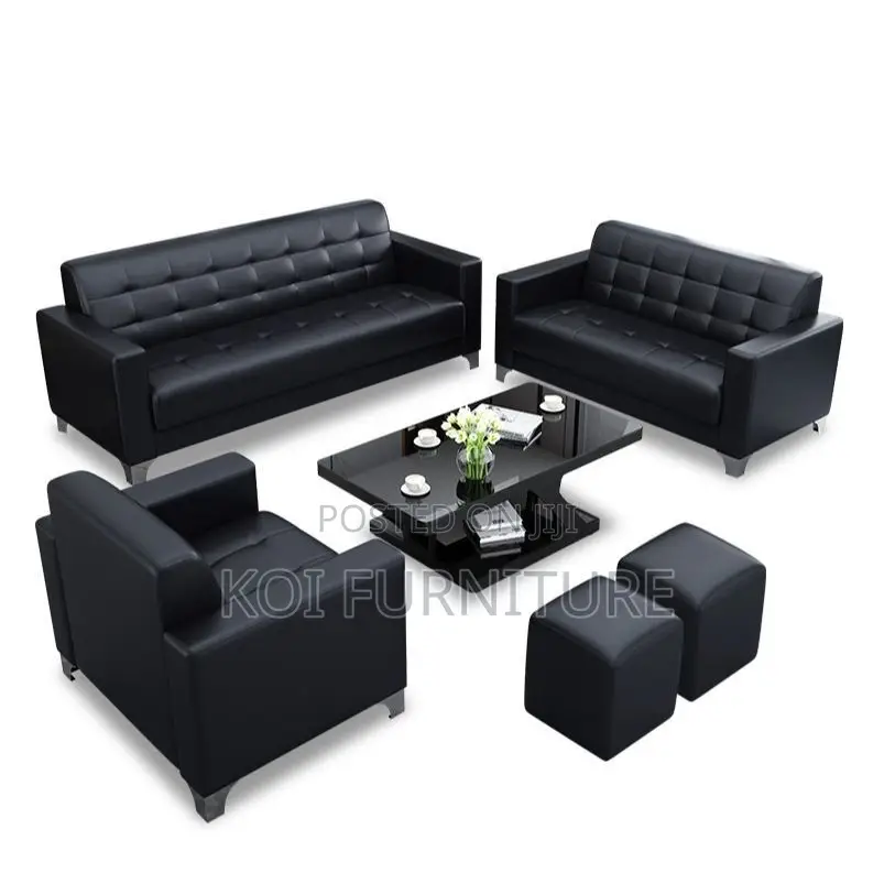 Office Sofa; 5-Seater Reception and Meeting Luxury Office Sofa