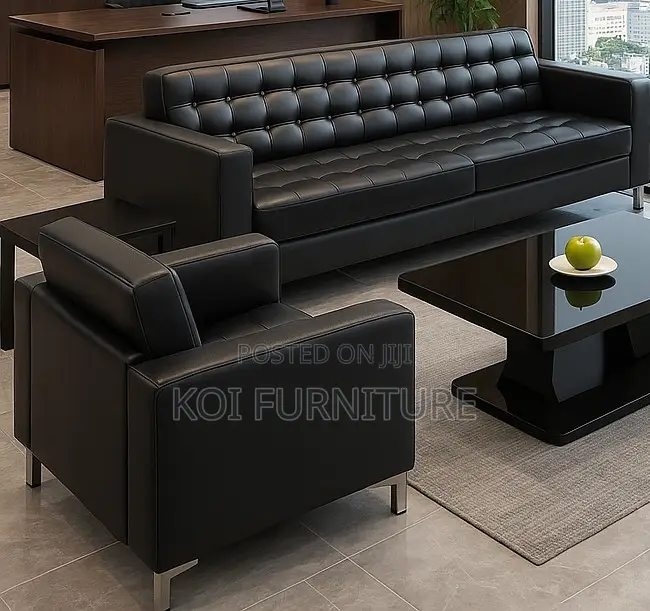 Office Sofa; 5-Seater Reception and Meeting Luxury Office Sofa