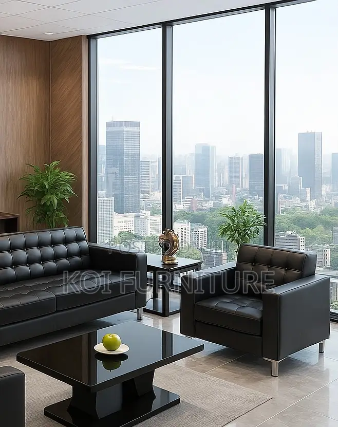 Office Sofa; 5-Seater Reception and Meeting Luxury Office Sofa
