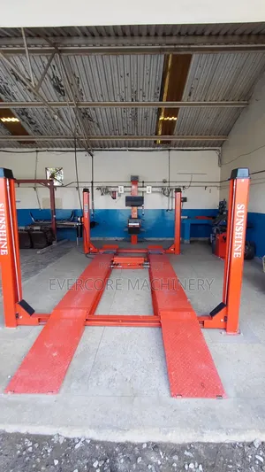 Wheel Alignment Machine Set With 4 Tonnes Carlift Machine.