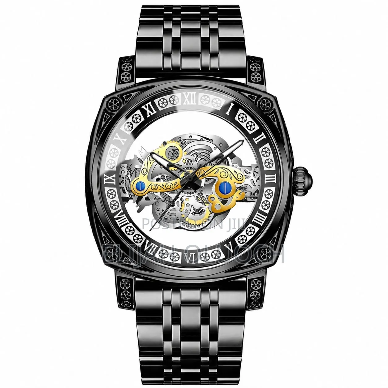 Gents Skeleton Dial Watch