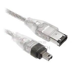 Firewire Ieee 1394 6"" to 4 Plug Mini Dv Pc Connection Cable