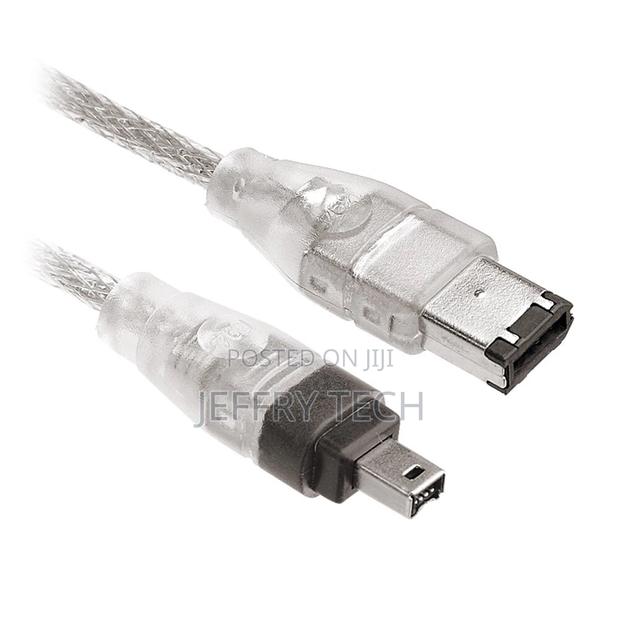 Firewire Ieee 1394 6"" to 4 Plug Mini Dv Pc Connection Cable