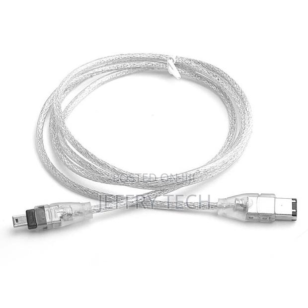 Firewire Ieee 1394 6"" to 4 Plug Mini Dv Pc Connection Cable - thumbnail 2