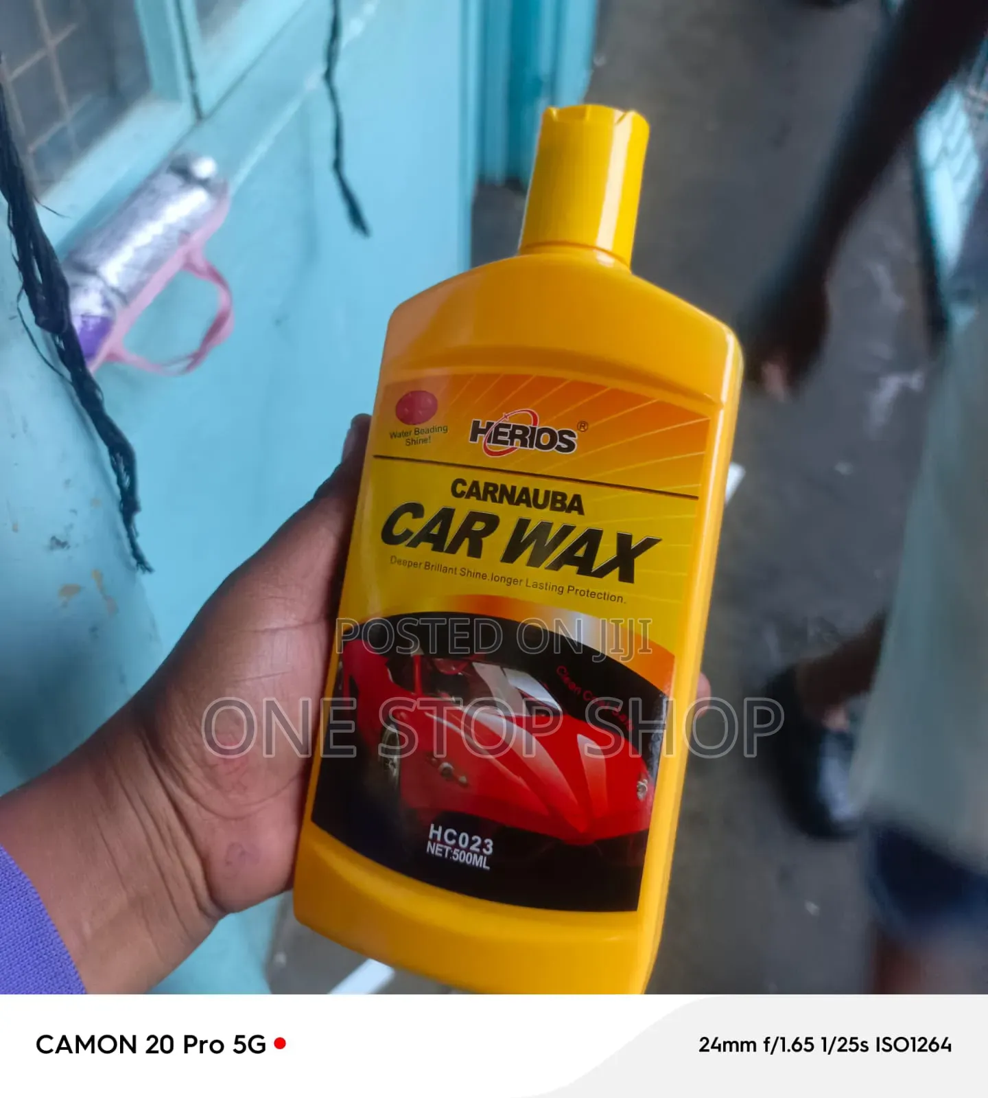 500ml Carnauba Wax Liquid Formulation Provide Paint Protection