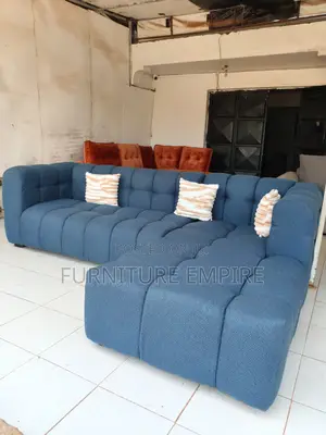 Blue Bubble Sofa Set
