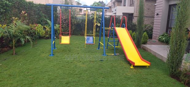 Kids Swing Slide Set for Sale Portable Outdoor Playground Equipment