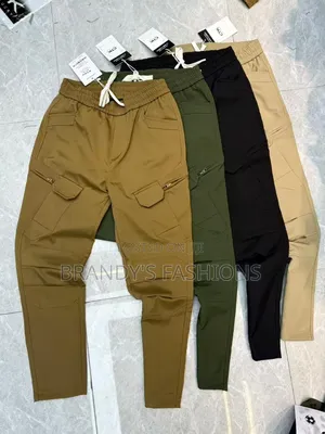 Men Trousers Heavy Material and Khaki