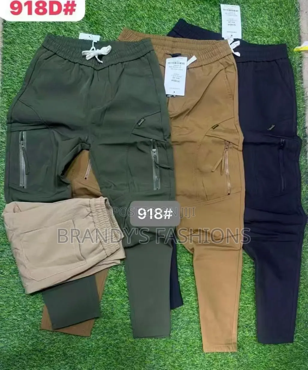 Men Trousers Heavy Material and Khaki