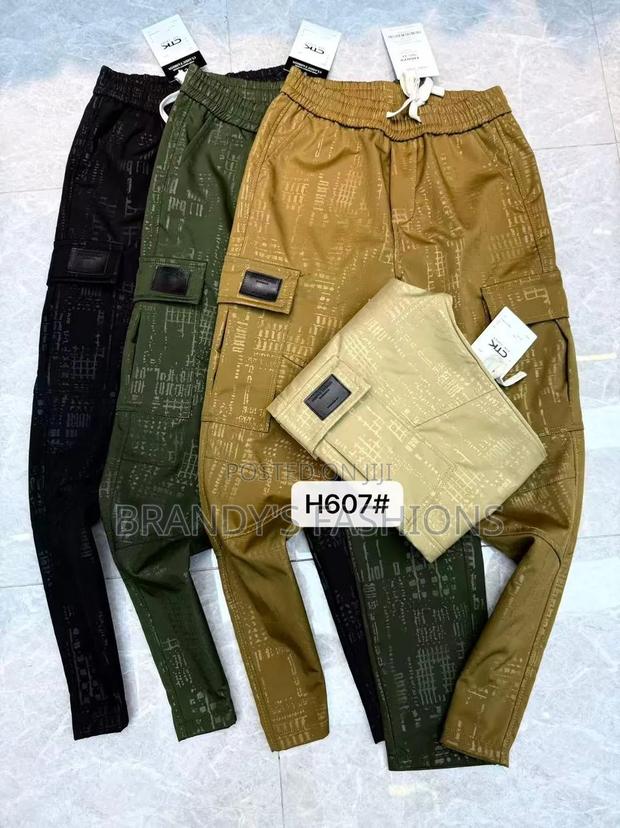 Men Trousers Heavy Material and Khaki - thumbnail 7