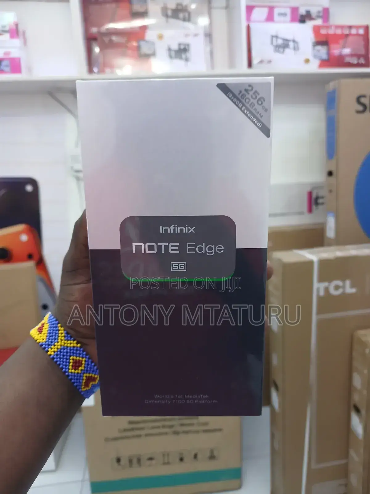 New Infinix Note Edge 256 GB