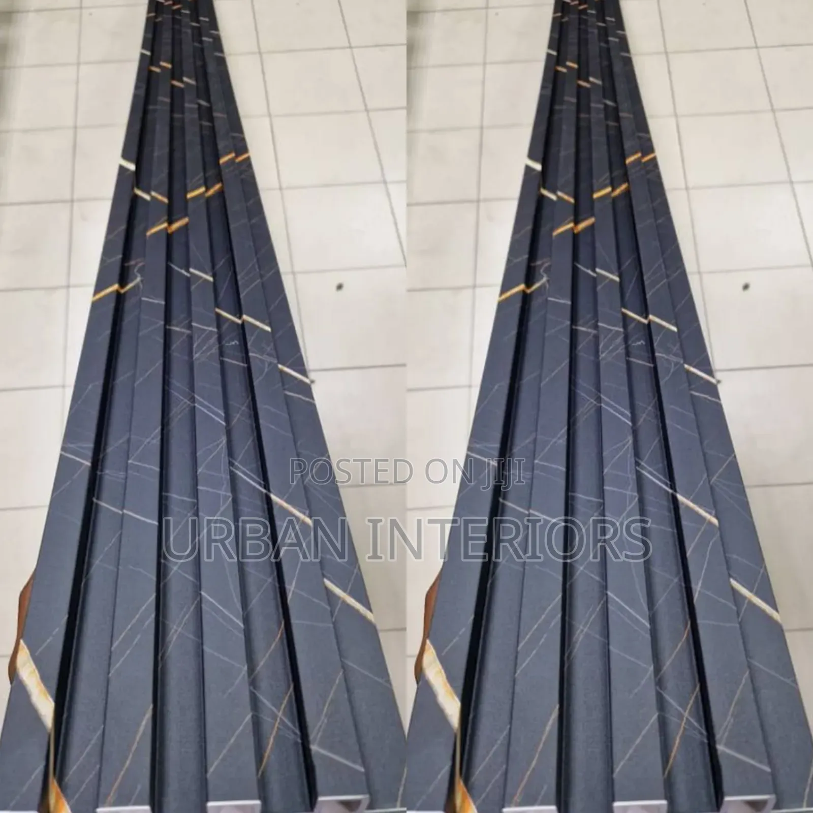 Wooden Fluted Panels Wooden Fluted Panels With Marble Effect
