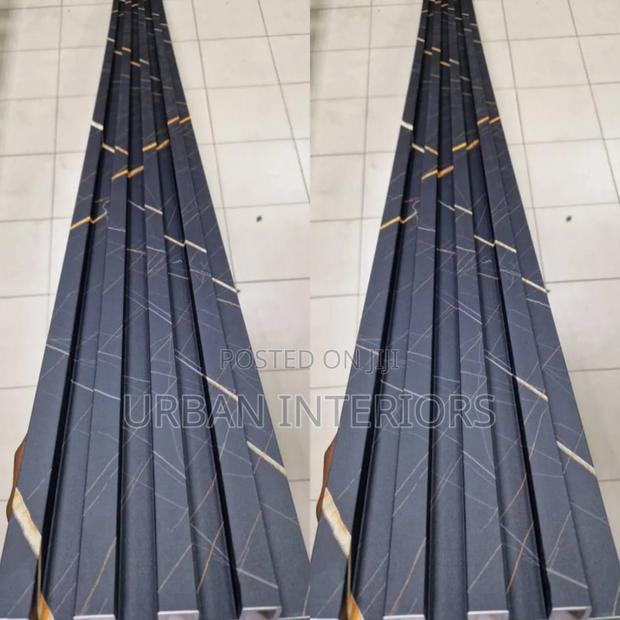 Wooden Fluted Panels Wooden Fluted Panels With Marble Effect