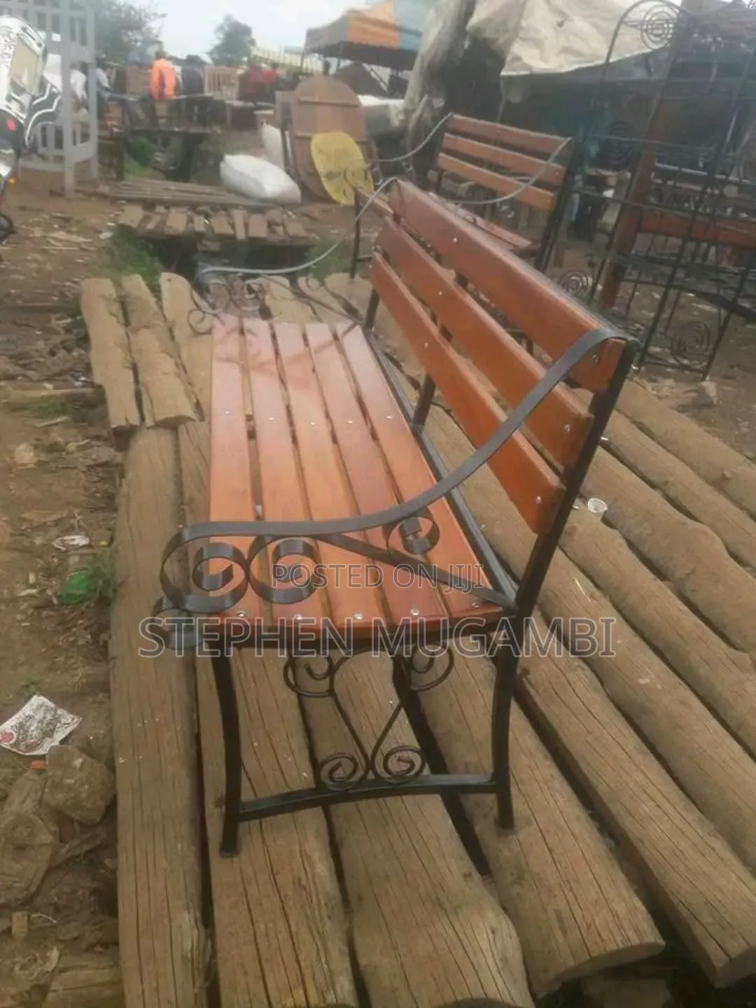 Wooden Bench