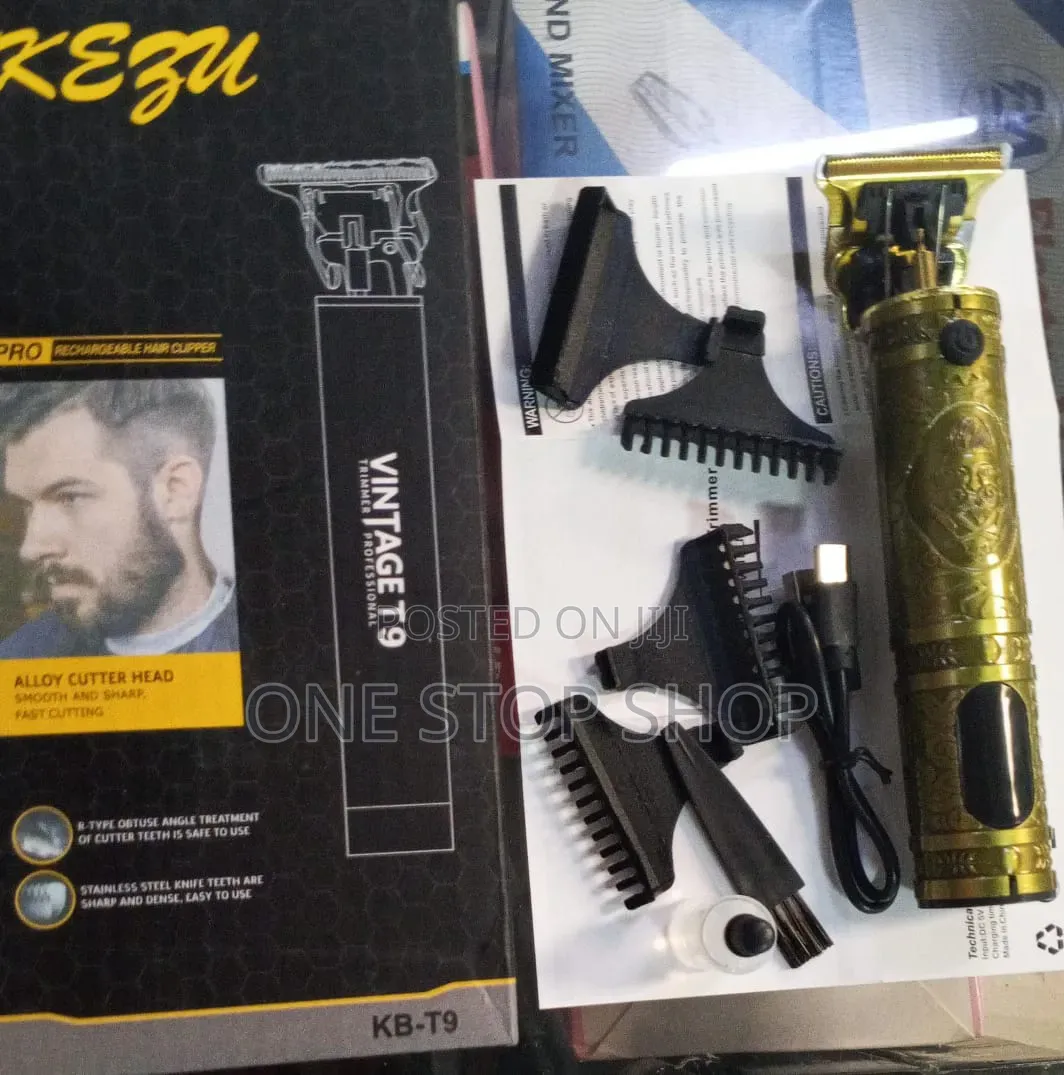 Vintage Style T Blade Trimmer Set for Edging,Lining,Hair Styling