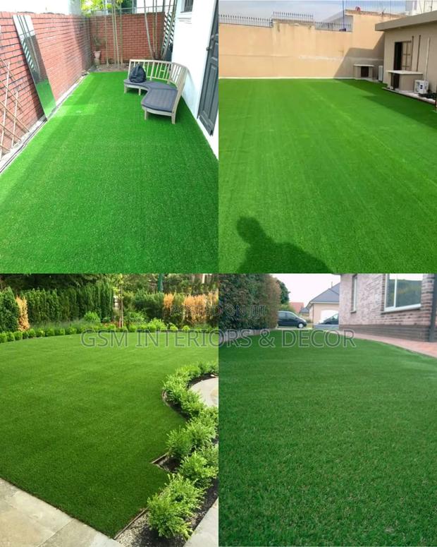 Artificial Green Grass Carpets For Unwatered Installation - main view