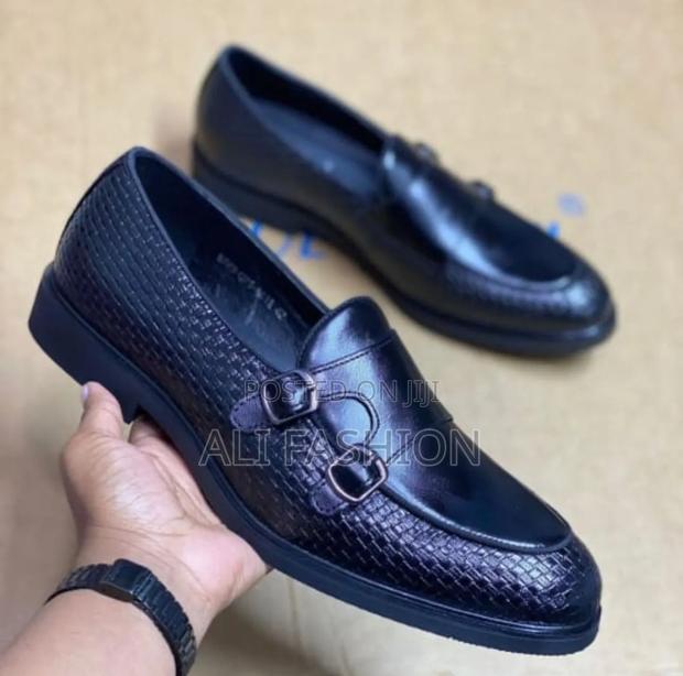 Double Monk Shoes for Men