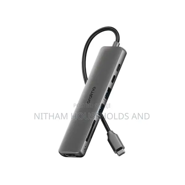 Oraimo Powertrans 7-in-1 USB-C Hub Multifunctional 5gb/S Hub Ouh-511