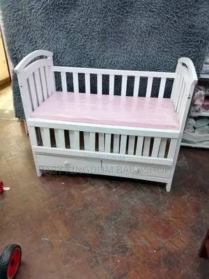 White Baby Cot