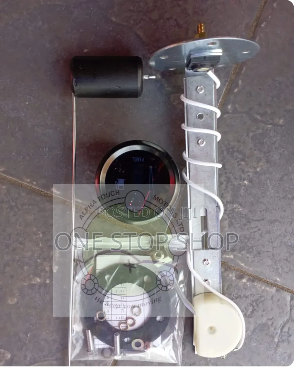 12v 52mm Digital Fuel Level Gauge and Sending Unit