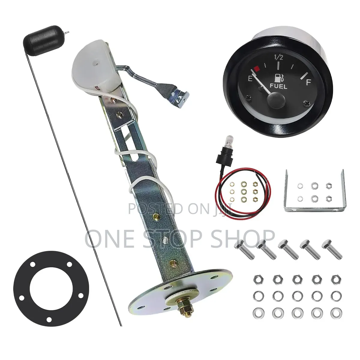Universal Fuel Level Gauge Kit Measures Displays Fuel Amount in Tank