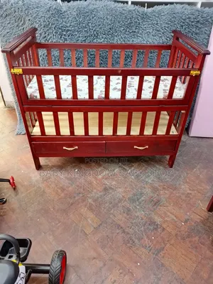 Brown Baby Cot