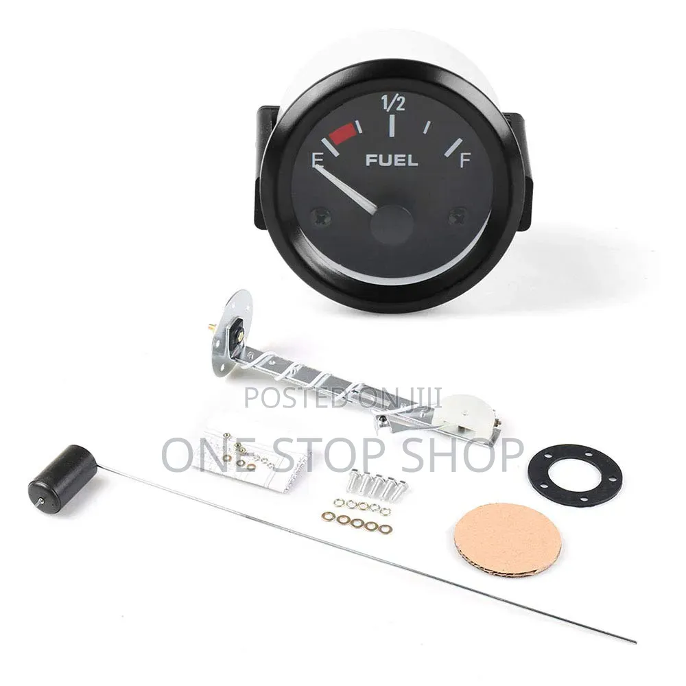 Dashboard Fuel Gauge Lever Needle Indicating Empty