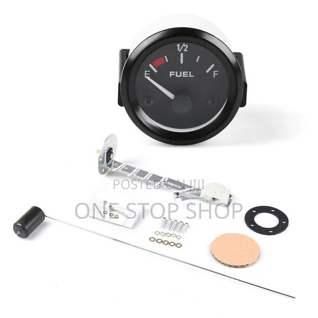 Dashboard Fuel Gauge Lever Needle Indicating Empty