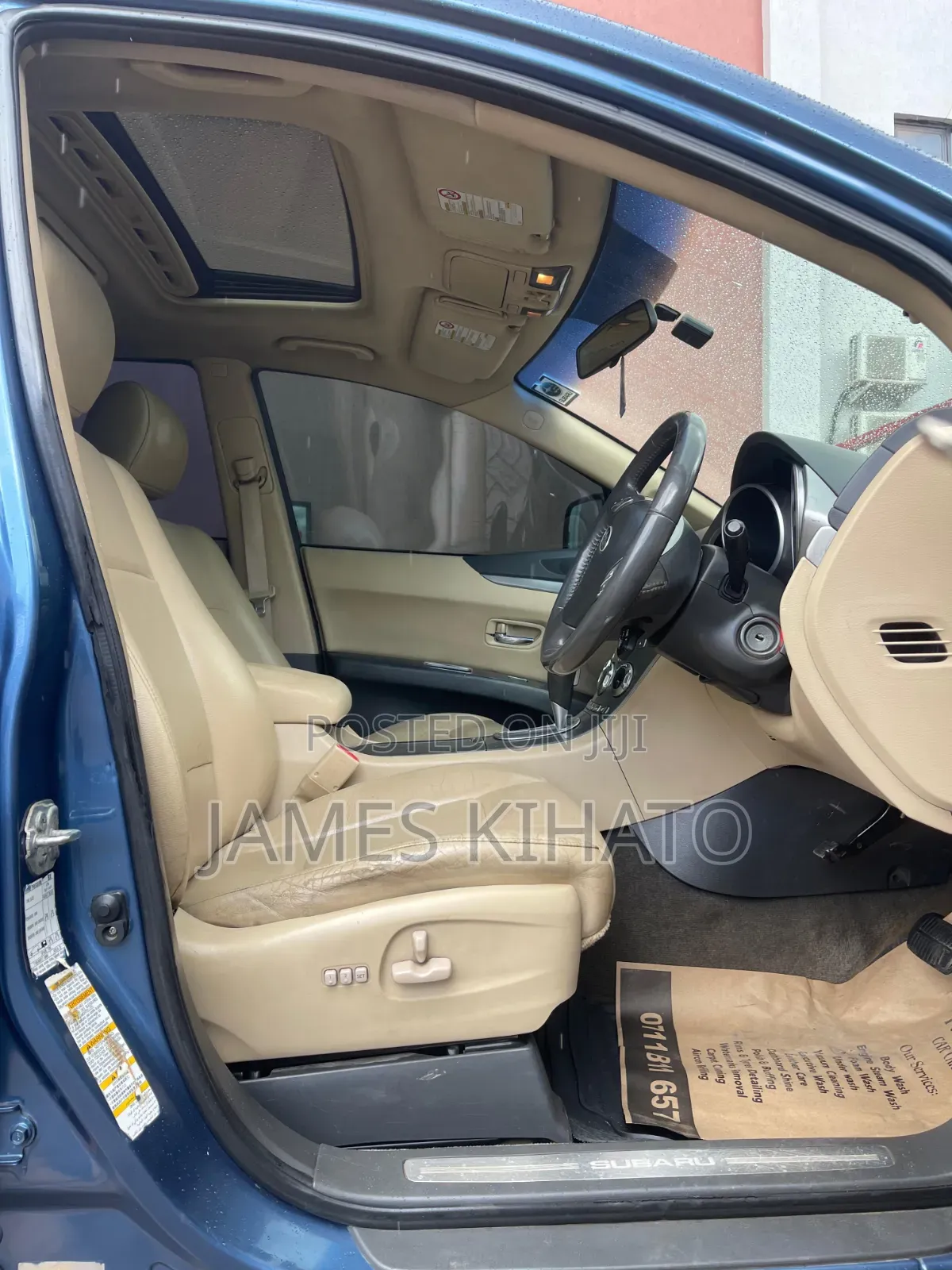 Subaru Tribeca 2008 Blue