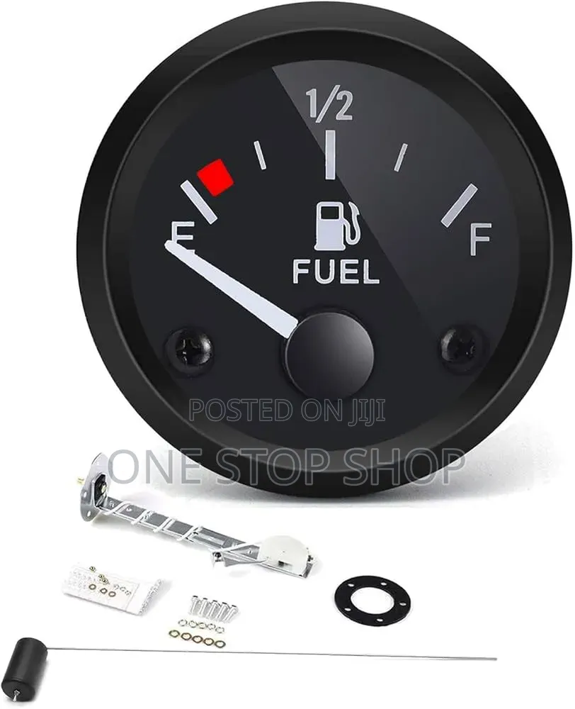 12v Fuel Level Gauge With White Led Lighting