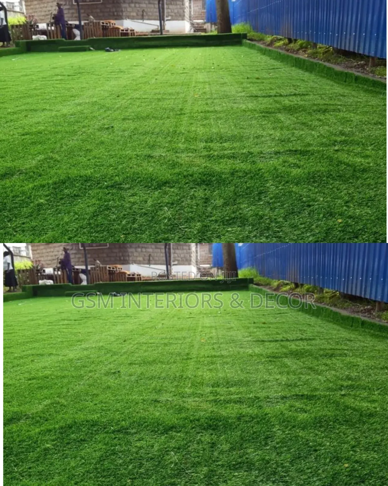 Artificial Green Grass With Soft Brushes for Children