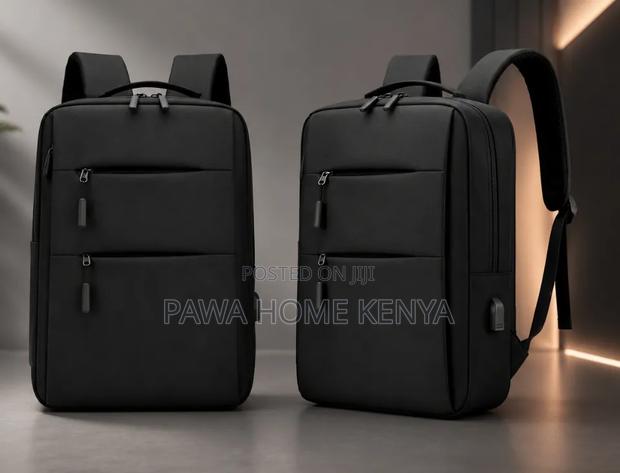 Laptop Bag / Backpack -black 002 - thumbnail 2