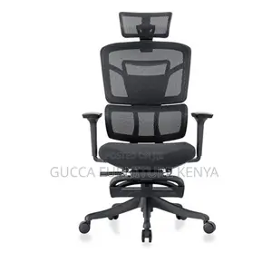 Executive Reclining Ergonomic Chair With Footrest