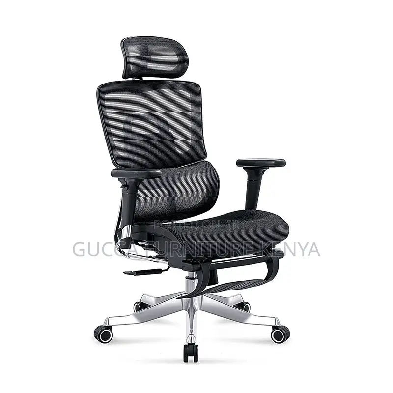 Executive Reclining Ergonomic Chair With Footrest
