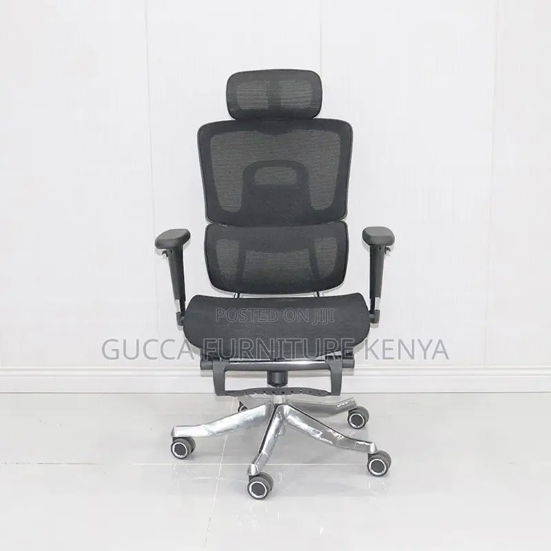 Executive Reclining Ergonomic Chair With Footrest