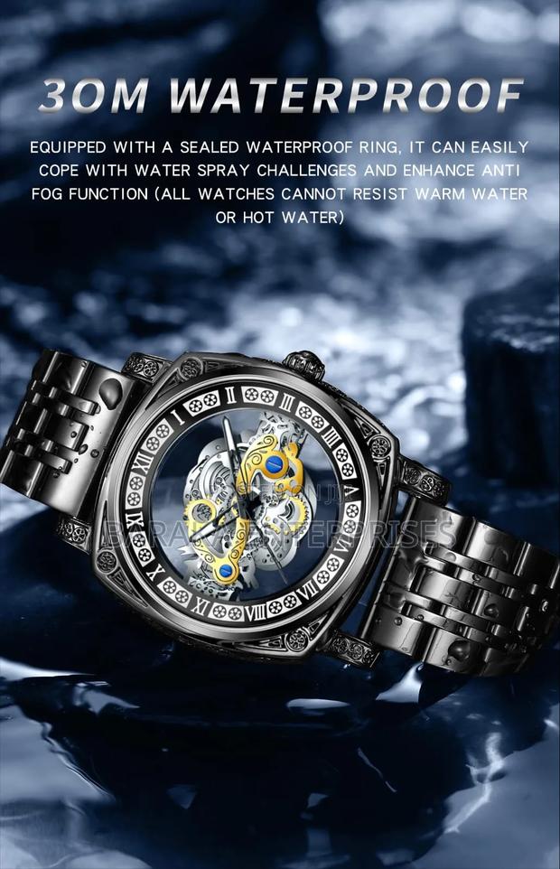 Gents Skeleton Watch  - thumbnail 3