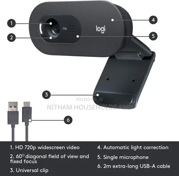 Logitech C505 Webcam