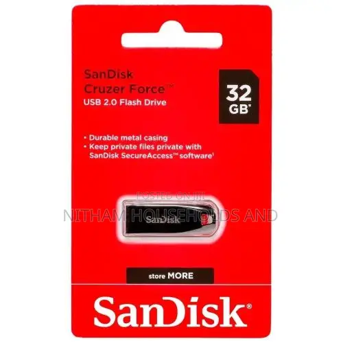 Sandisk Cruzer Force USB 2.0 Flash Drive/ Flash Disk 32gb