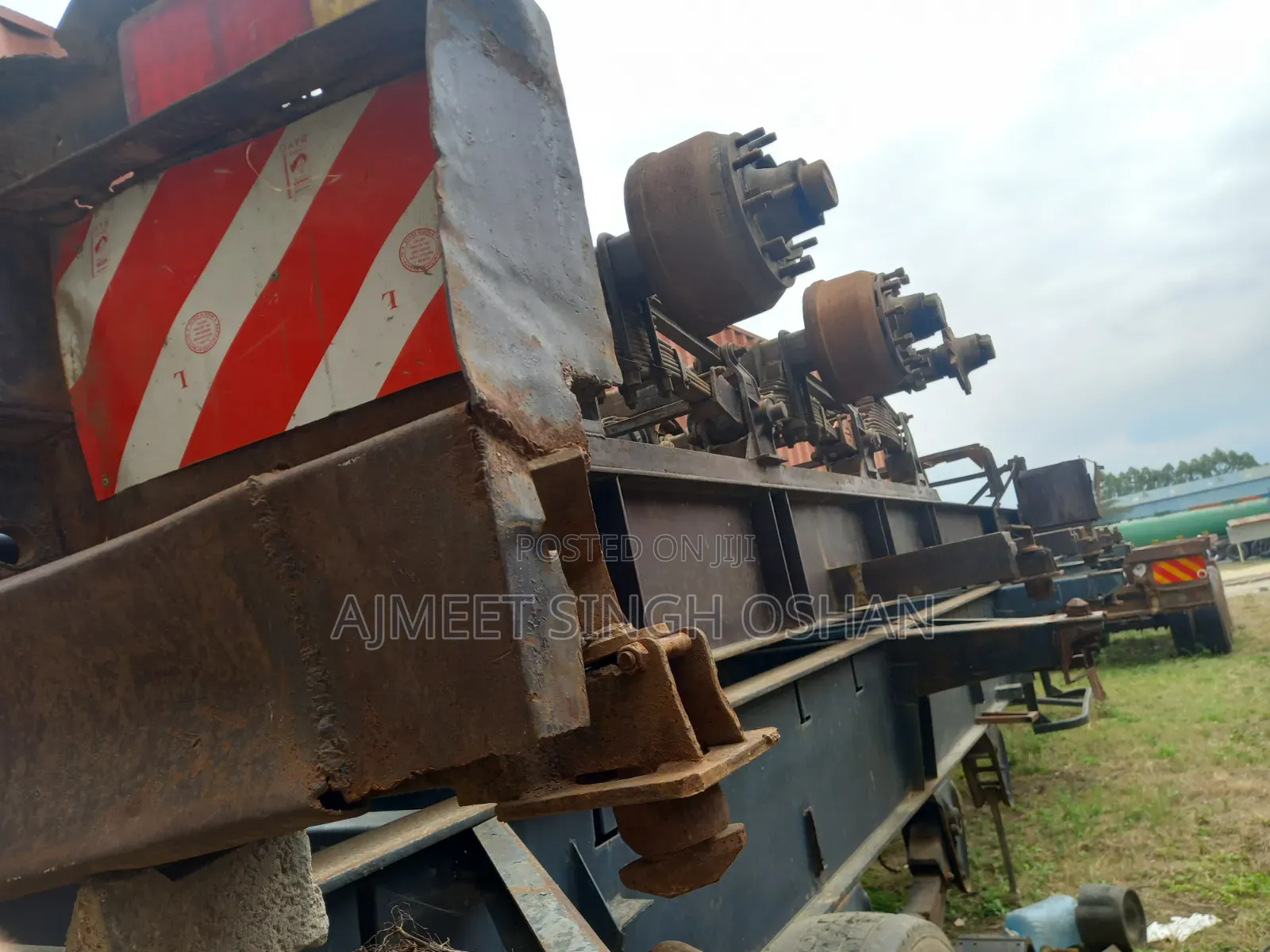 20ft Skeletons Trailers for Local Shunting X 7 With Tyrea
