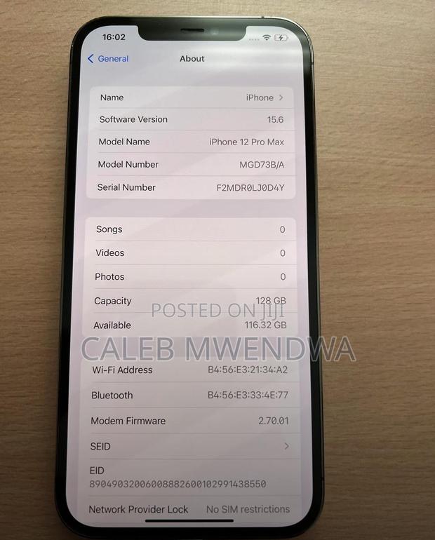 Apple iPhone 12 Pro Max 128 GB Gray - thumbnail 4