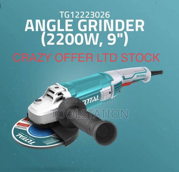 Angle Grinder Total 2200w 9 Inch Crazy Offer LTD Stock Tg