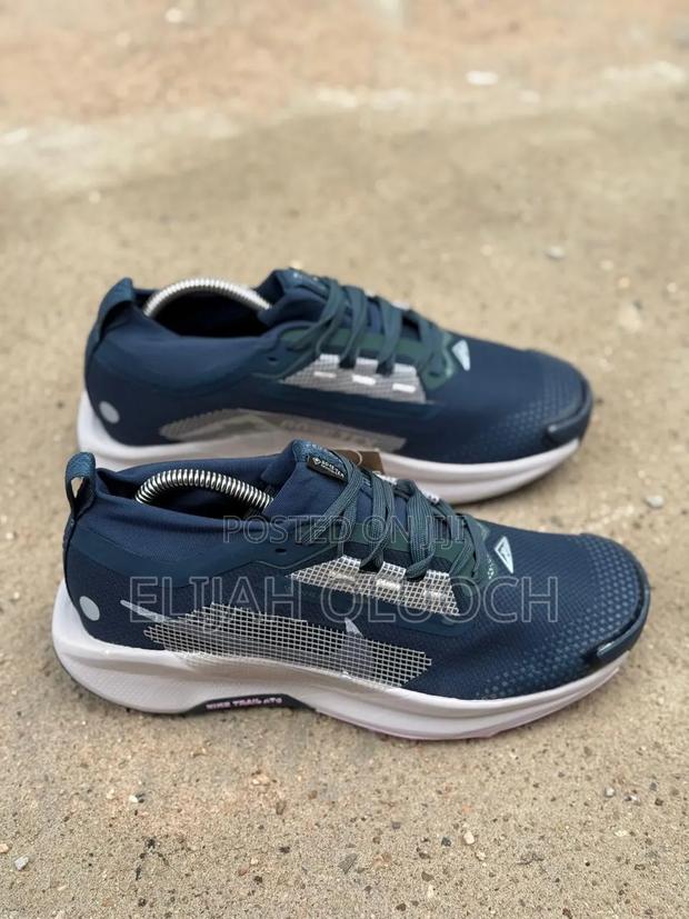 Nike Pegasus Trail 5 Gore-Tex Sneakers in an Armory Navy Colorway